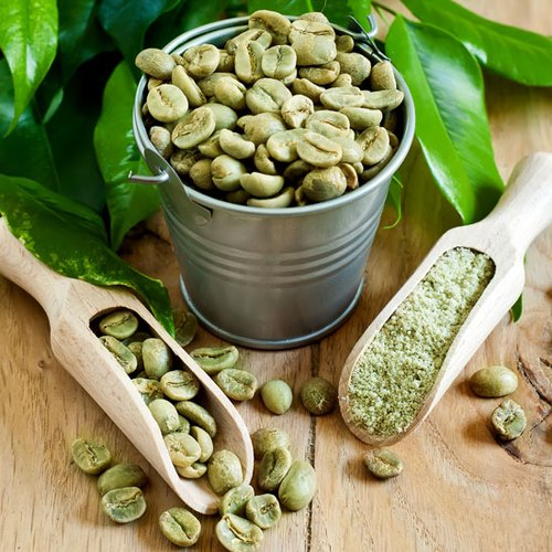 herbal green coffee beans